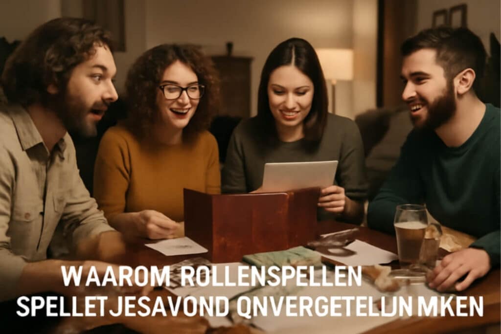 Waarom rollenspellen je spelletjesavond onvergetelijk maken