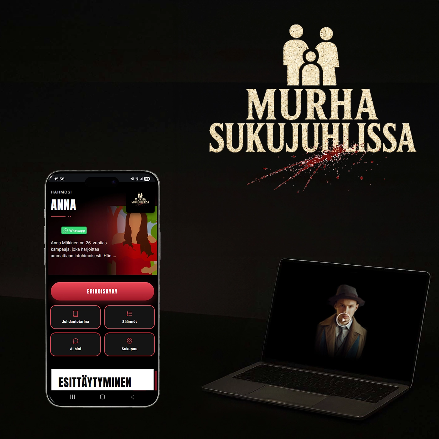 Murha Sukujuhlissa cover